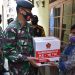 HUT Ke-75 TNI, Kaskogartap Bagikan Paket Sembako