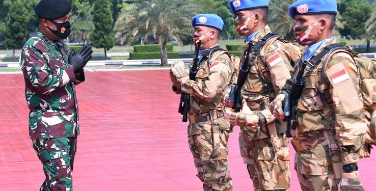 Lepas Pasukan Garuda, Panglima TNI: Itu Tugas Istimewa
