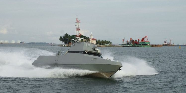 Militer Singapura Uji Coba Kapal Tak Berawak