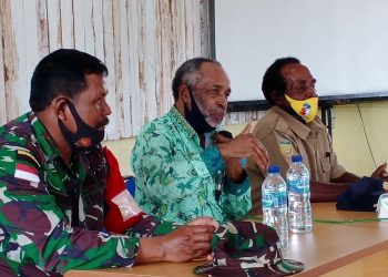 Tanamkan Nasionalisme, TMMD Kodim 1711/BVD, Sosialisasi Wawasan Kebangsaan ke Warga Perbatasan
