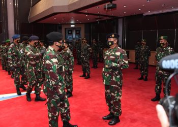 Sebanyak 35 Pati TNI Naik Pangkat
