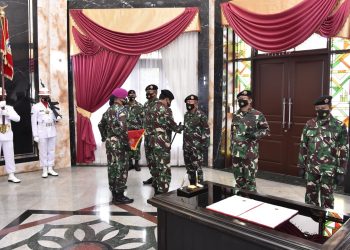 Kabais TNI dan Kasum TNI Resmi Berganti