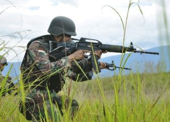 Kontak Tembak KKB Papua di Intan Jaya, Satu Personel TNI Gugur