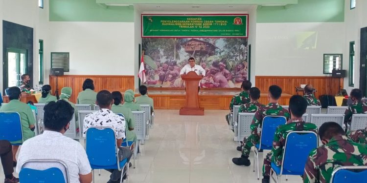 Cegah Tangkal Radikalisme dan Separatisme, Kodim Boven Digoel Gelar Komsos