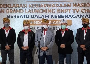 Cegah Radikalisme, BNPT Deklarasi Kesiapsiagaan Nasional