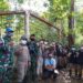 Pastikan Wilayah Perbatasan Indonesia-Malaysia Kondusif, Satgas Yonif 642 Laksanakan Patroli