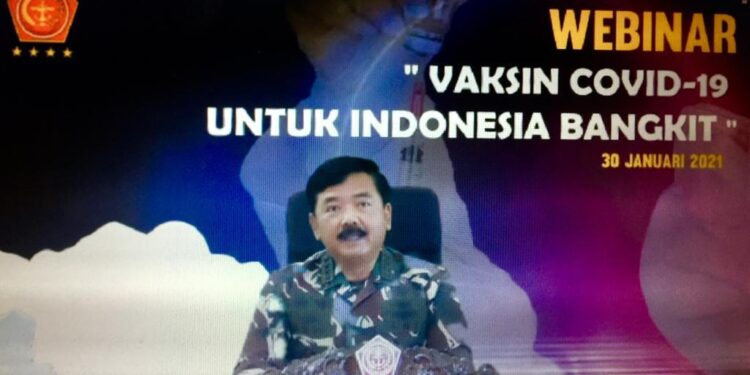 Panglima TNI Kerahkan 91 Ribu Personel dan 109 Rumah Sakit TNI Sukseskan Vaksinasi Covid-19