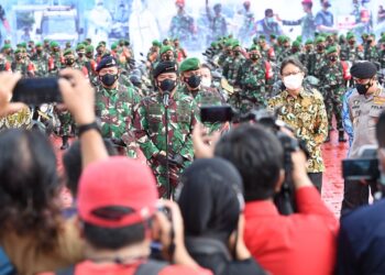 Panglima TNI: Tenaga Vaksinator TNI Siap Diperbantukan ke Kementerian Kesehatan