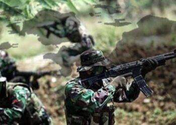 Baku Tembak, Satu Orang KKSB Papua Tewas