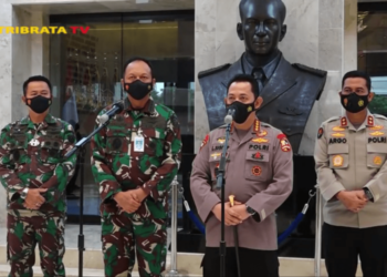 Kapolri Bakal Kerja Sama dengan TNI AU Turunkan Angka Covid-19