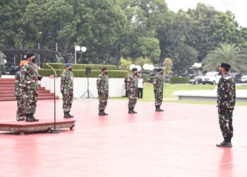 Sebanyak 57 Perwira Tinggi TNI Naik Pangkat, Berikut Daftarnya