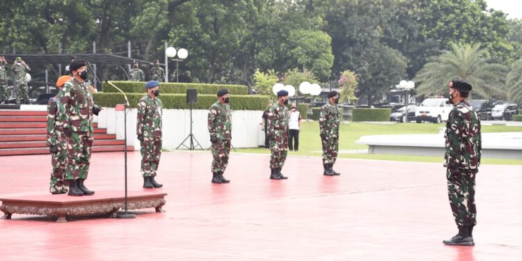 Sebanyak 57 Perwira Tinggi TNI Naik Pangkat, Berikut Daftarnya