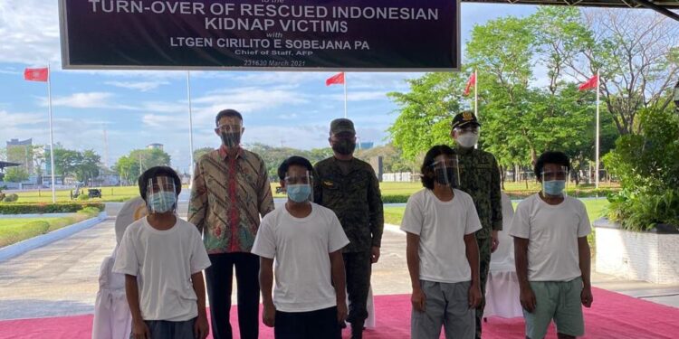Alhamdulillah! Empat WNI Korban Penculikan Abu Sayyaf Selamat