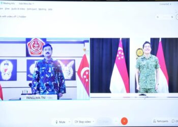 TNI dan Militer Singapura Perkuat Kerja Sama