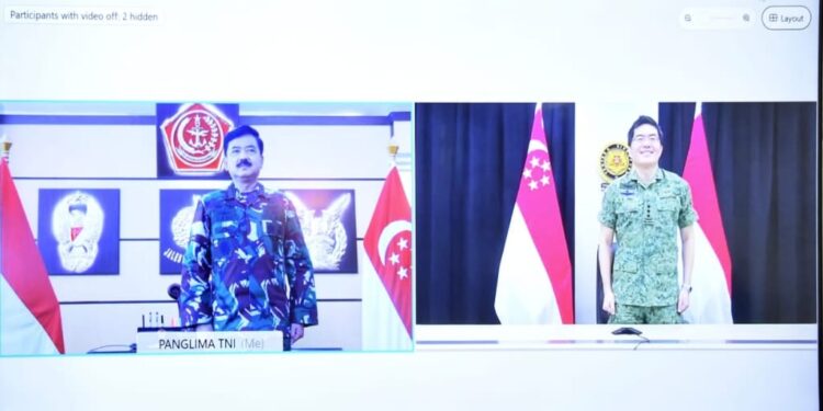 TNI dan Militer Singapura Perkuat Kerja Sama