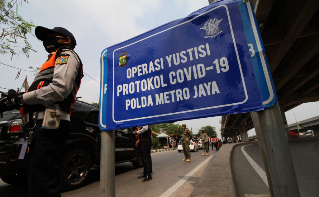 Operasi Yustisi Covid-19 Polda Metro Jaya