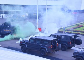 Satgultor TNI Berhasil Lumpuhkan Kelompok Teroris di Gedung DPR RI