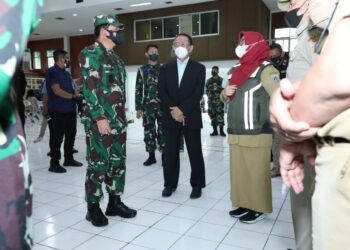Panglima TNI: Prajurit TNI Harus Gerak Laksanakan Serbuan Vaksinasi