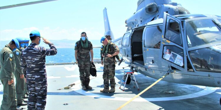 Situasi Lebanon Memanas, Dua Pejabat Tinggi UNIFIL Ikut Patroli Bersama KRI Sultan Iskandar Muda-367