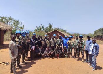 Satgas BGC TNI Berhasil Bujuk Milisi di Afrika Menyerah
