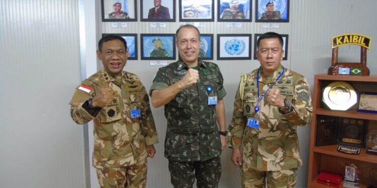Komandan PMPP TNI Temui Jenderal Bintang Tiga Brazil, Ini yang Dibahas