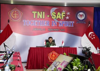 Panglima TNI dan Panglima Militer Singapura Bahas Kontraterorisme hingga Penanganan Covid-19