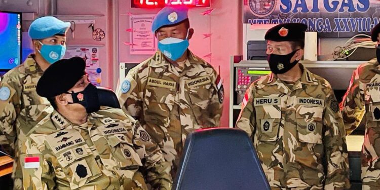Irjen TNI: Pasukan Garuda Indonesia Selalu Mendapat Hati di Masyarakat Tempat Bertugas