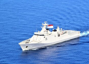 KRI Sultan Iskandar Muda-367 Unjuk Kemampuan