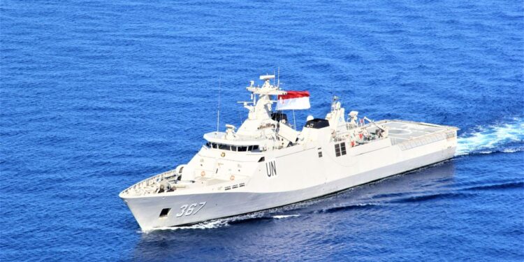 KRI Sultan Iskandar Muda-367 Unjuk Kemampuan