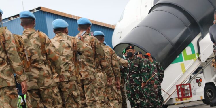 Berangkatkan 215 Prajurit ke Afrika, Komandan PMPP TNI: Harumkan Nama Baik Indonesia