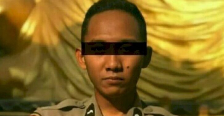 Polda Jatim Amankan Bripda RB, Oknum Polisi yang Viral