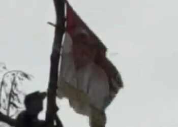 Kesal Bendera Bergambar Habib Rizieq Diturunkan, Nicho Silalahi: Ganti Foto Profilmu dengan Gambar HRS