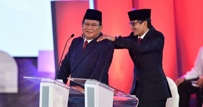 Survei IPO: Prabowo Menteri Populer, Sandiaga Uno Paling Disukai Publik