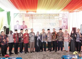 Resmikan Monumen Moderasi Beragama Pertama di Indonesia, BNPT: Cerminan Toleransi Umat Beragama