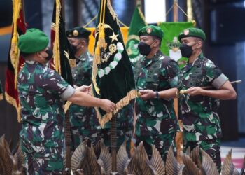 KSAD Sebut-sebut Nama Menantu Menteri Luhut Saat Pimpin Serah Terima Jabatan