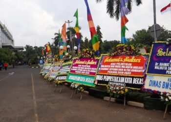 Wow! Anggaran Karangan Bunga Pemkot Bekasi Tembus Rp1 Miliar