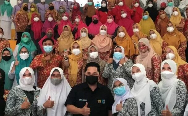 Menteri Erick Thohir: Perjuangan Tenaga Kesehatan Tak Bisa Dinilai dengan Apapun