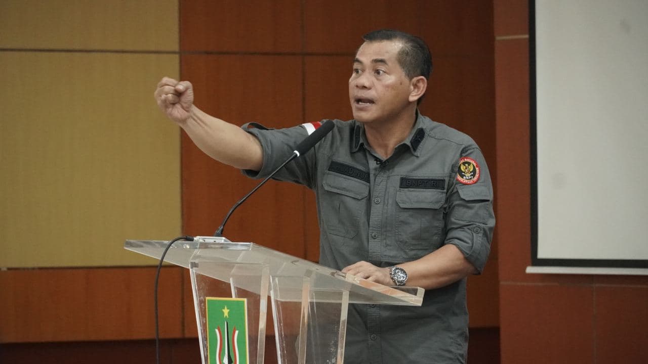 Direktur Pencegahan BNPT RI, Brigjen Pol R. Ahmad Nurwakhid, menyebut 80 persen pelaku terorisme dipengaruhi dunia maya