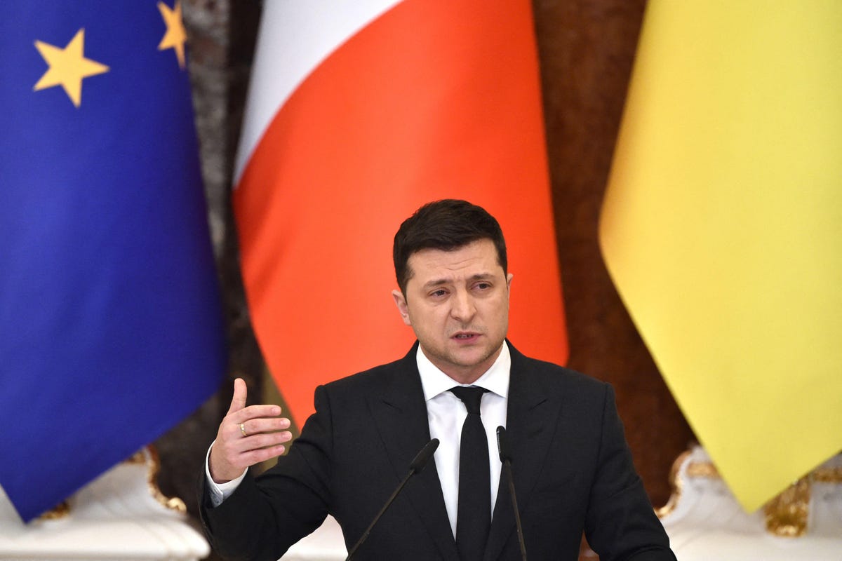 Volodymyr Zelenskyy tolak permintaan Pemerintah Amerika untuk mengevakuasi Kyiv