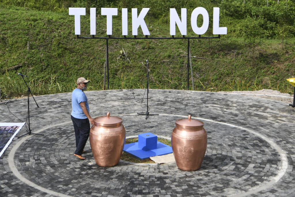 Kendi penyatuan air dan tanah dari 34 provinsi