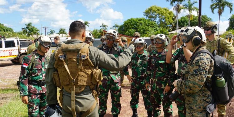 TNI Kirim Bantuan Kemanusiaan bagi Korban Badai Siklon Tropis di Belesia