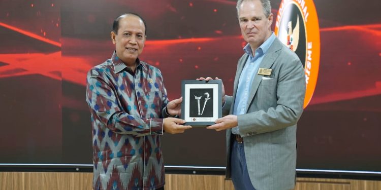 Terima Kunjungan Lemhanas Inggris, Kepala BNPT Ajak Bersama Perangi Terorisme