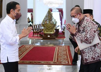 Jokowi Bahas Ini Saat Bertemu Ketua KPU