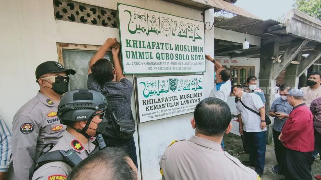 Geledah Markas Khilafatul Muslimin di Lampung, Polisi Sita Rp2,3 M