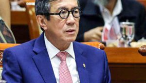 Yasonna Laoly Yasonna Laoly memperingati hari lahir pancasila