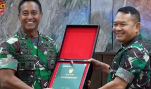 Jenderal Andika Perkasa bersama Jenderal Dudung Abdurrahman