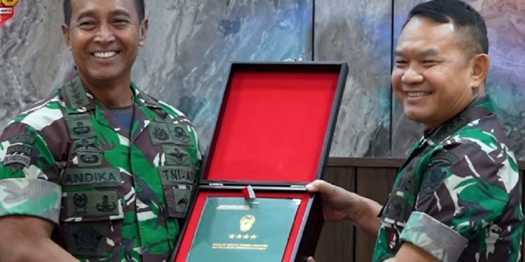 Hubungan Panglima TNI dan KSAD Baik-baik Saja, Ini Buktinya