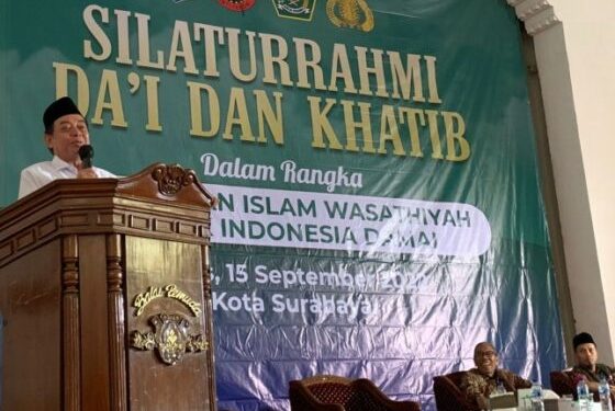 Ratusan Dai dan Khatib di Surabaya Komitmen Lawan Radikalisme dan Intoleransi