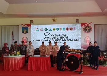 Tangkal Radikalisme, BNPT Gandeng Pramuka Resmikan WARUNG NKRI di Jember