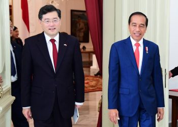 Bertemu Menlu Cina, Presiden Jokowi Bahas Proyek Kereta Cepat hingga IKN Nusantara